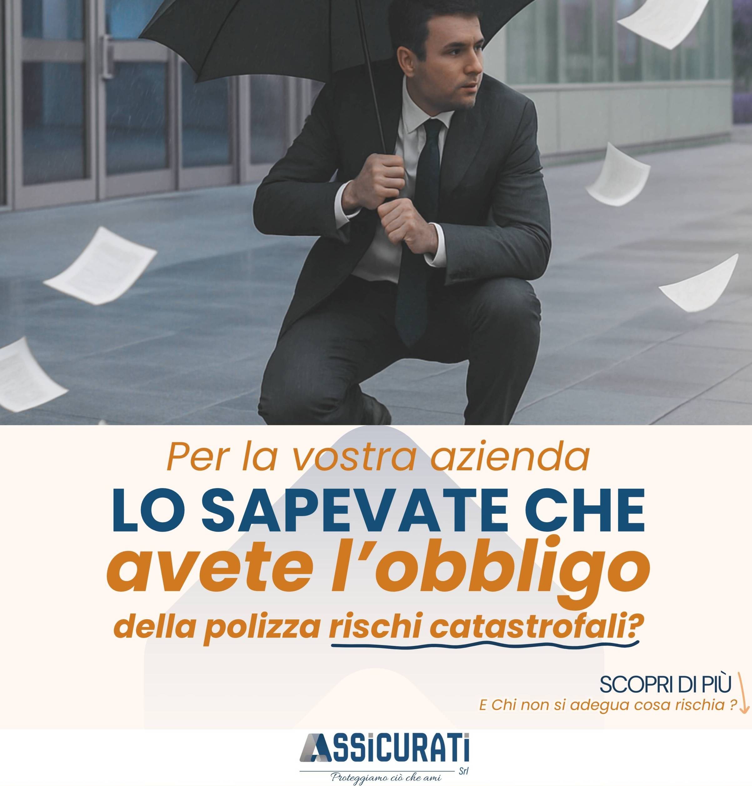 Eventi catastrofali: ora l’assicurazione è obbligatoria per le imprese