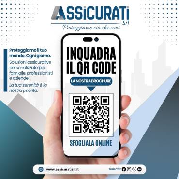 La nostra nuova brochure è online: scaricala in un clic con il QR Code