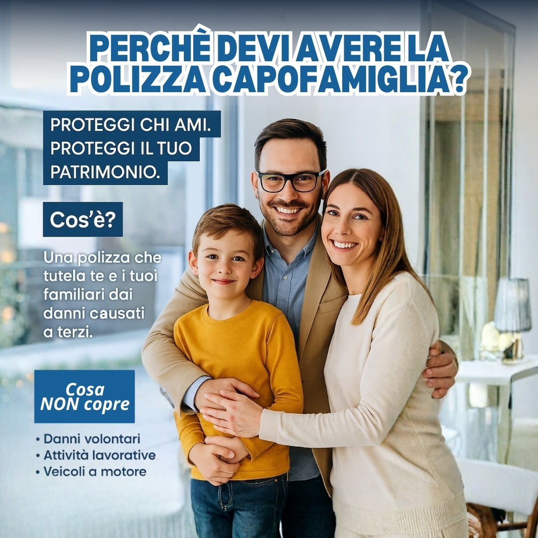 Polizza Capofamiglia: cos’è, cosa copre e perché è diventata indispensabile nel 2025