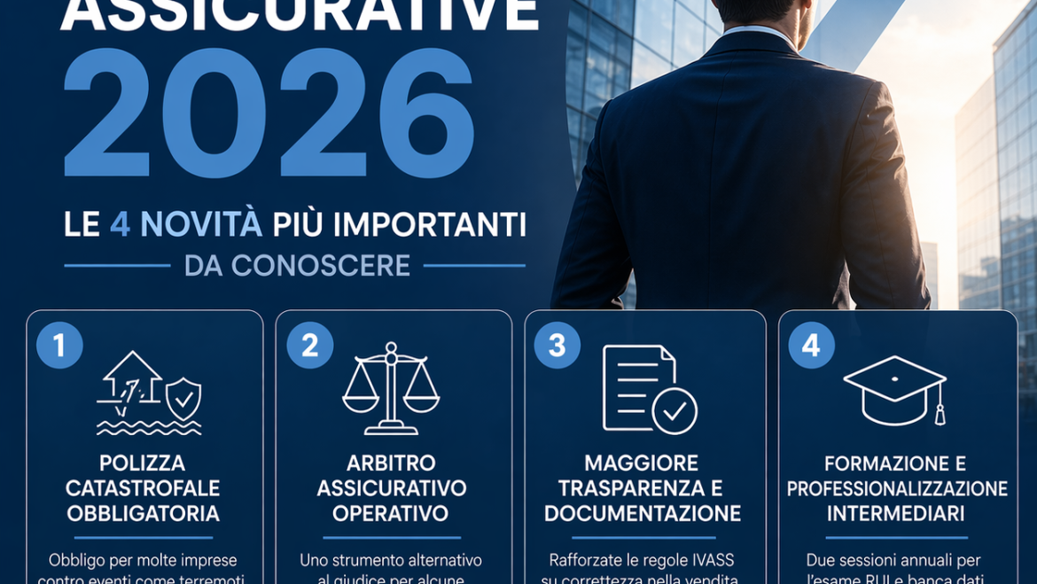 Le novità più importanti del 2026 nel mondo assicurativo: cosa cambia per imprese, clienti e operatori